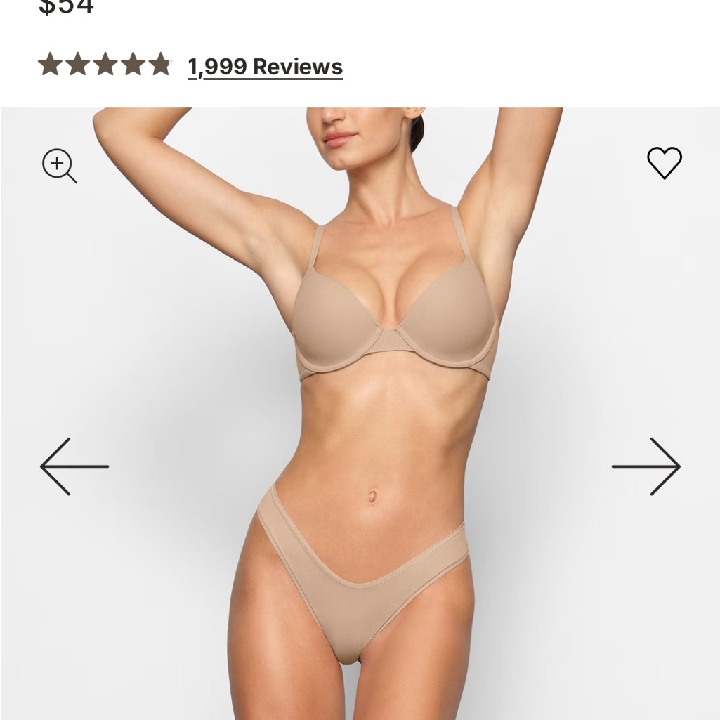 Skims Wireless T Shirt Bra Brand New